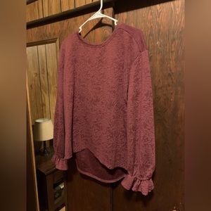 Long sleeve dressy shirt